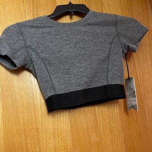 NWT Stori Cropped Shirt